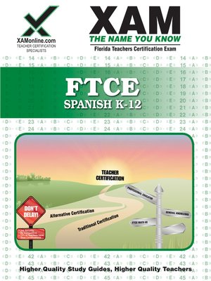 cover image of FTCE Spanish K-12